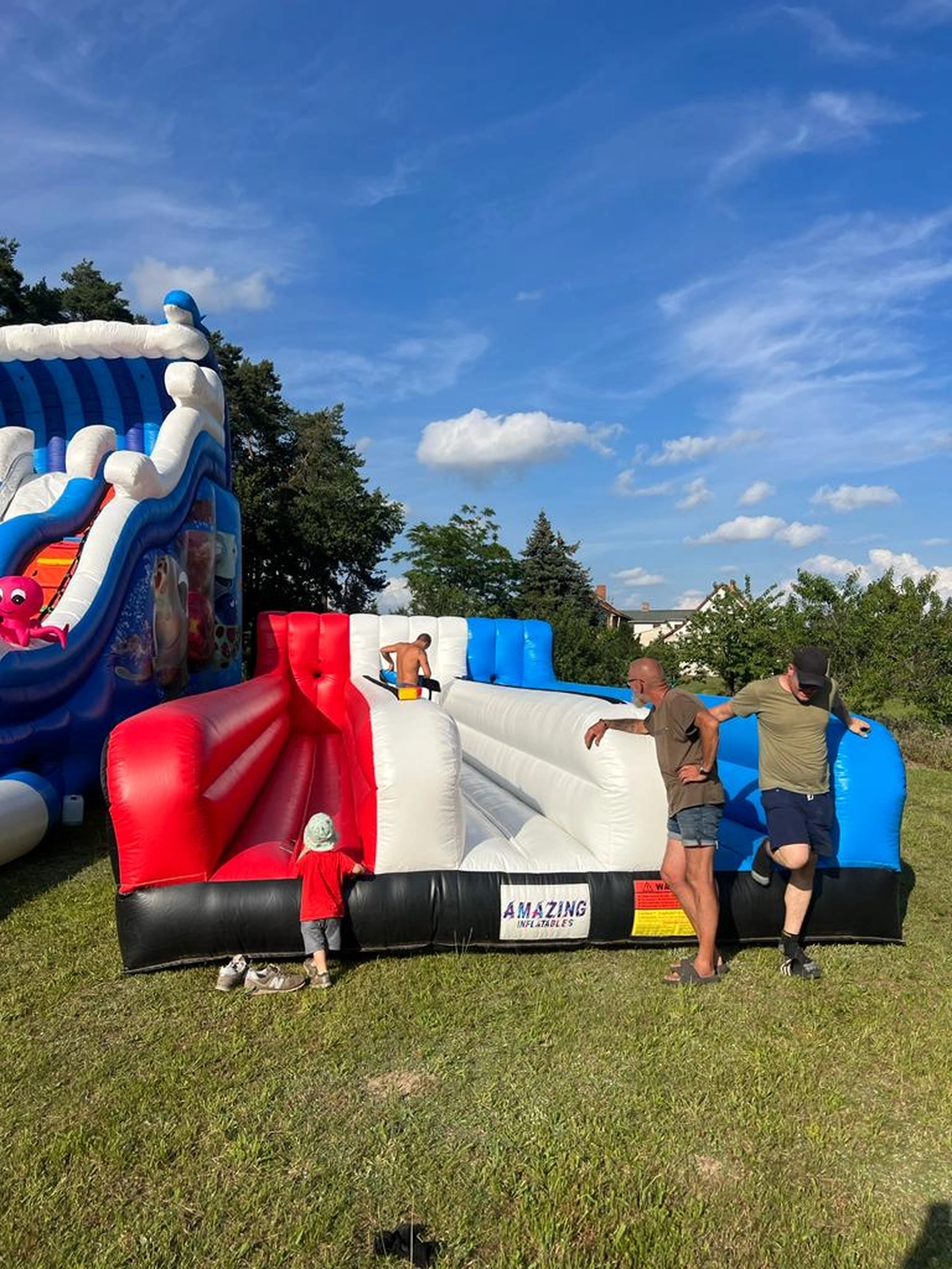 Hüpfburgen Mieten - Hüpfburg für alle Anlässe, Eventmodule - Bungee Run Hüpfburg