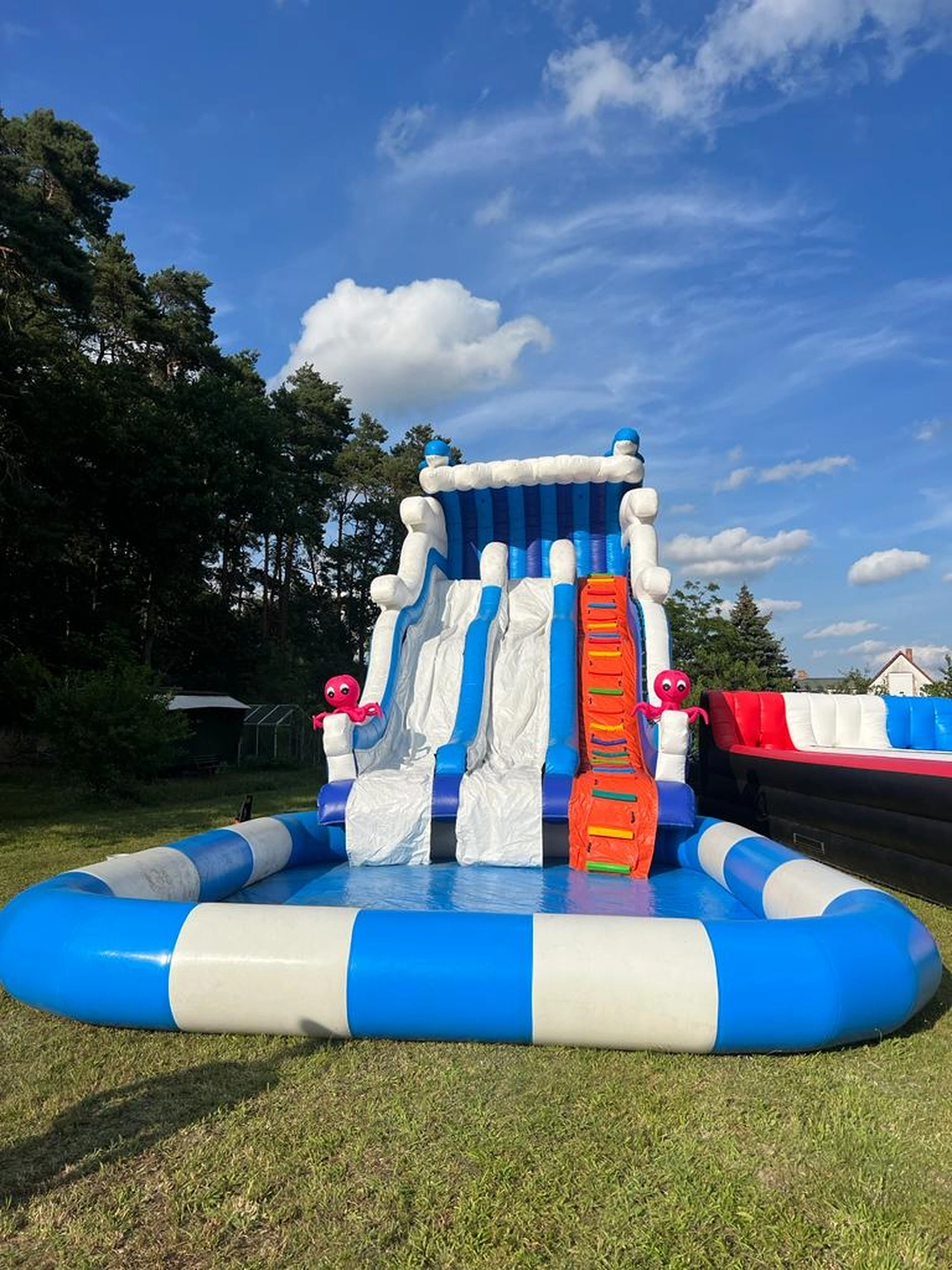 Hüpfburgen Mieten - Hüpfburg für alle Anlässe, Eventmodule - riesige Wasserrutsche Hüpfburg