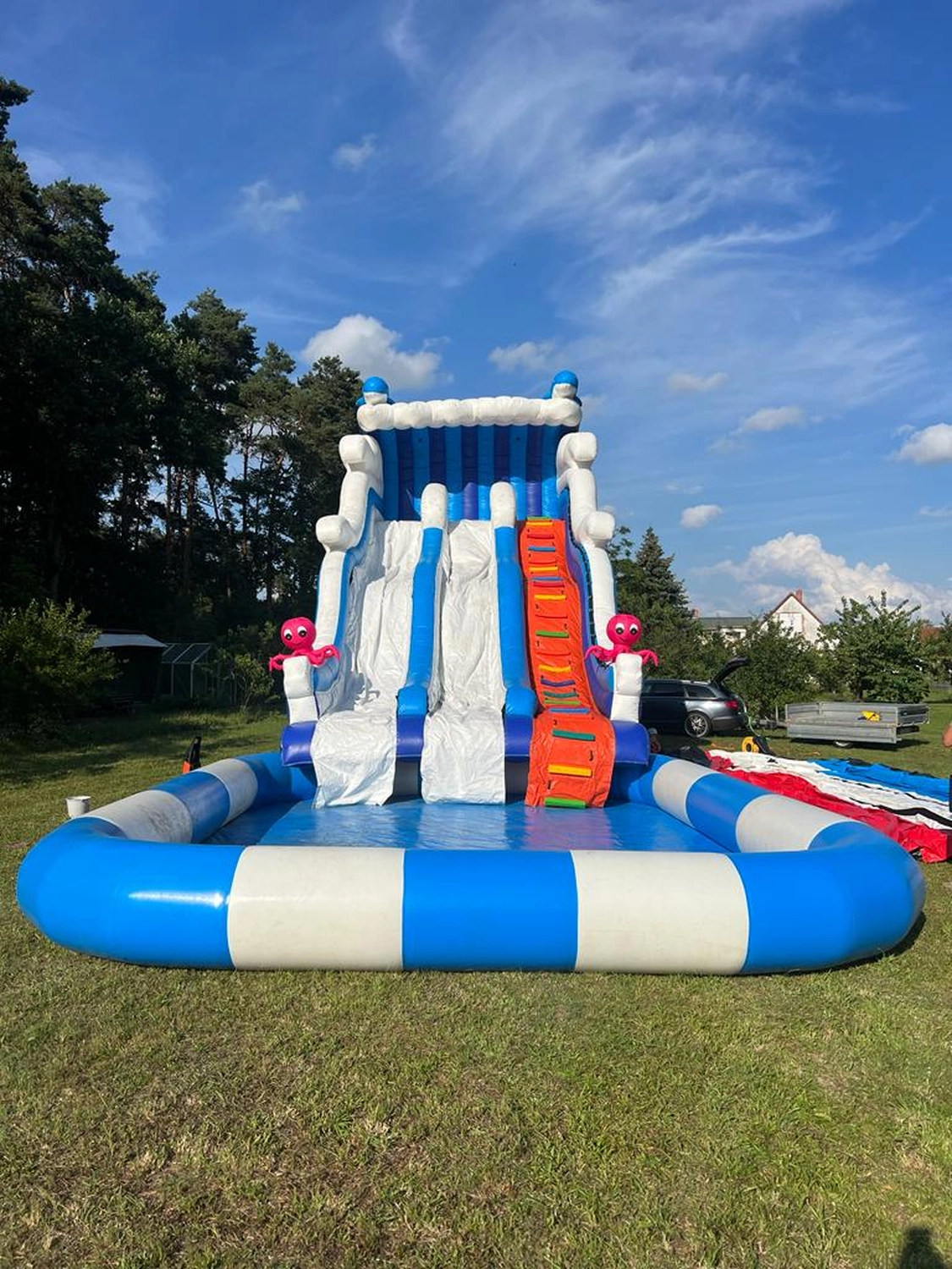 Hüpfburgen Mieten - Hüpfburg für alle Anlässe, Eventmodule - Wasserrutsche Hüpfburg