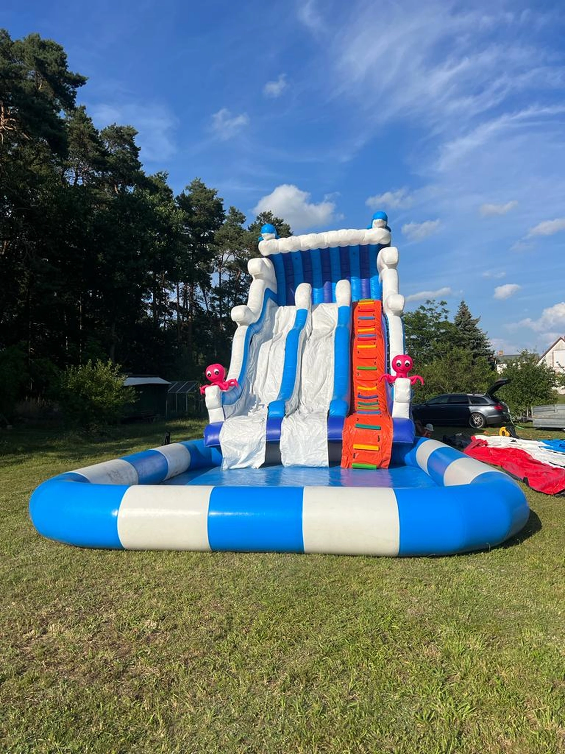 Hüpfburgen Mieten - Hüpfburg für alle Anlässe, Eventmodule - Wasserrutsche Hüpfburg