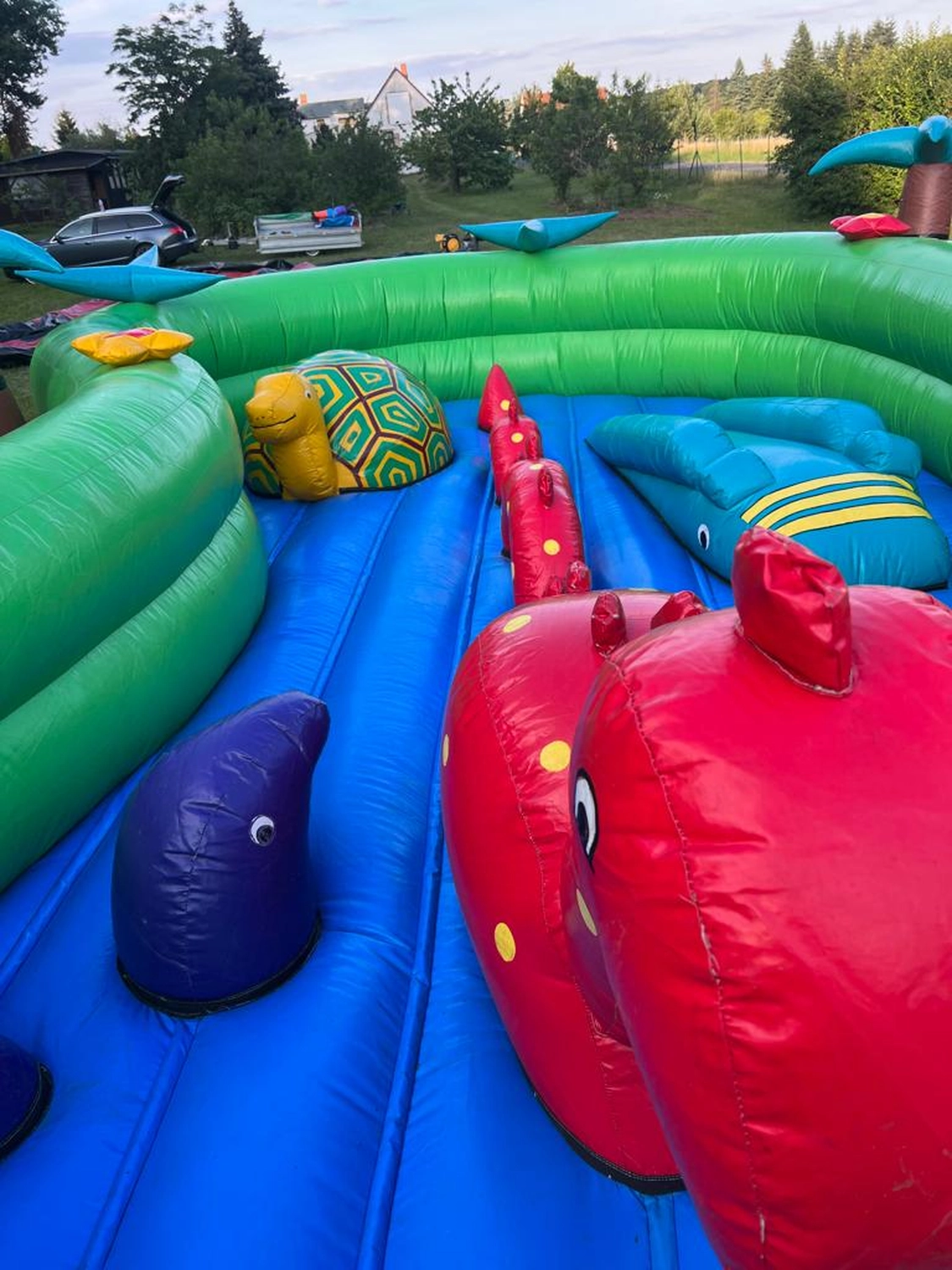 Hüpfburgen Mieten - Hüpfburg für alle Anlässe, Eventmodule - Girls F🐉 Lochness Hüpfburg