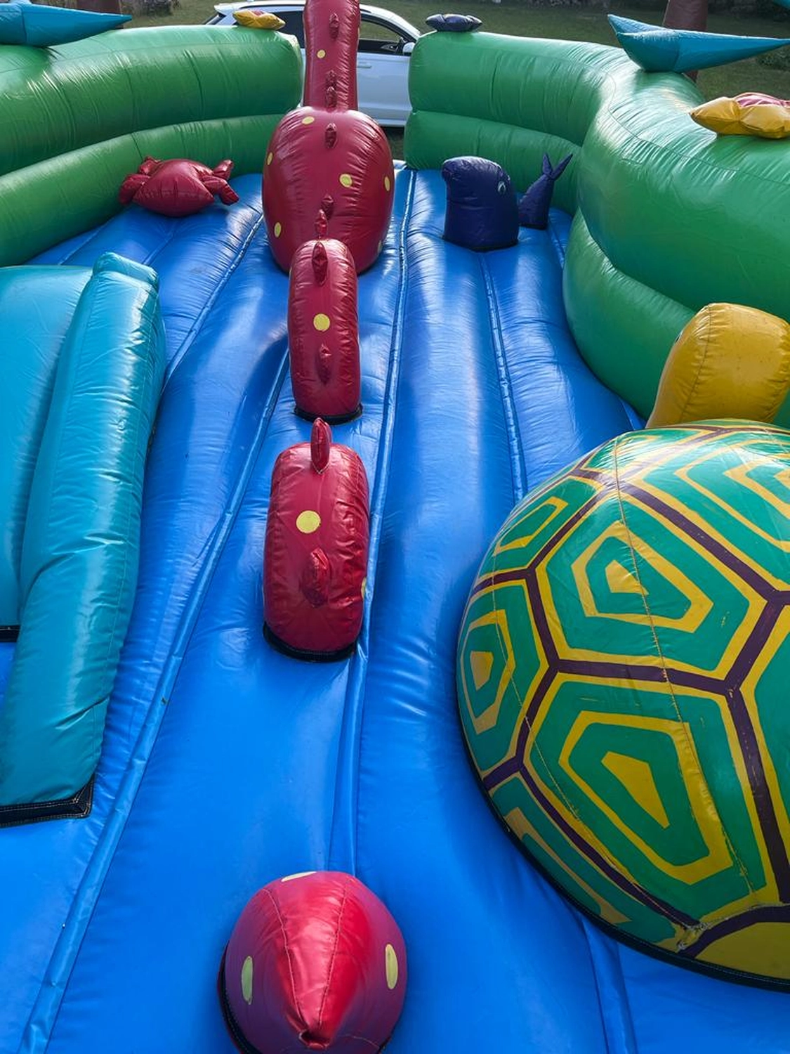 Hüpfburgen Mieten - Hüpfburg für alle Anlässe, Eventmodule - Girls F🐉 Lochness Hüpfburg