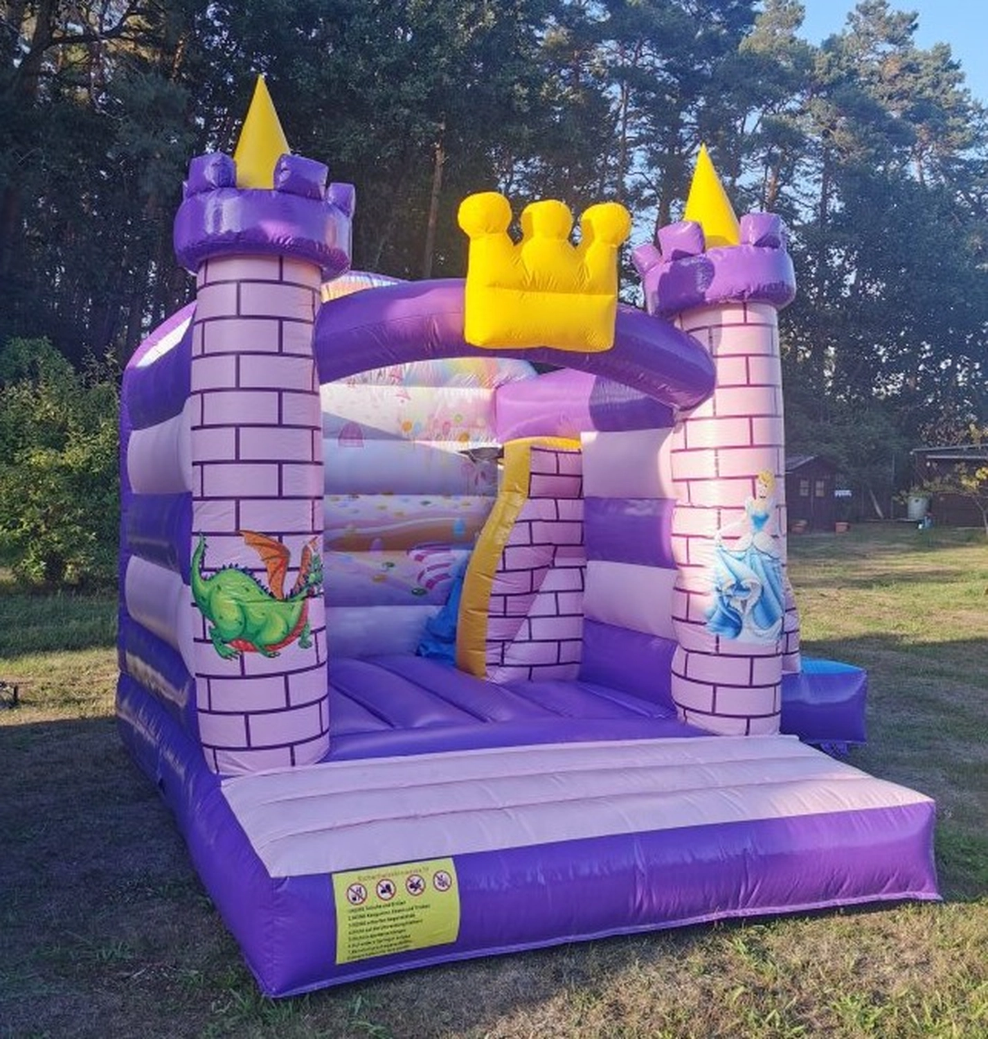 Hüpfburgen Mieten - Hüpfburg für alle Anlässe, Eventmodule - Prinzessinnen Hüpfburg